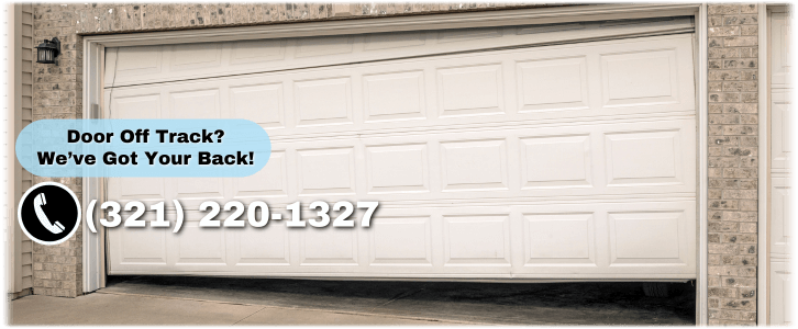 Garage Door Off Track In Sanford